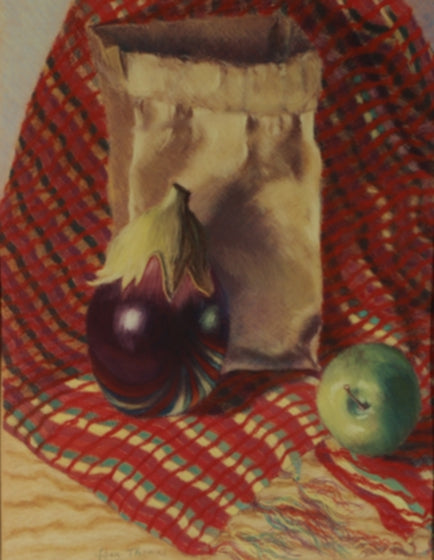 Inspired by the beauty of ordinary items in my kitchen.  11″ W x 14″ H.